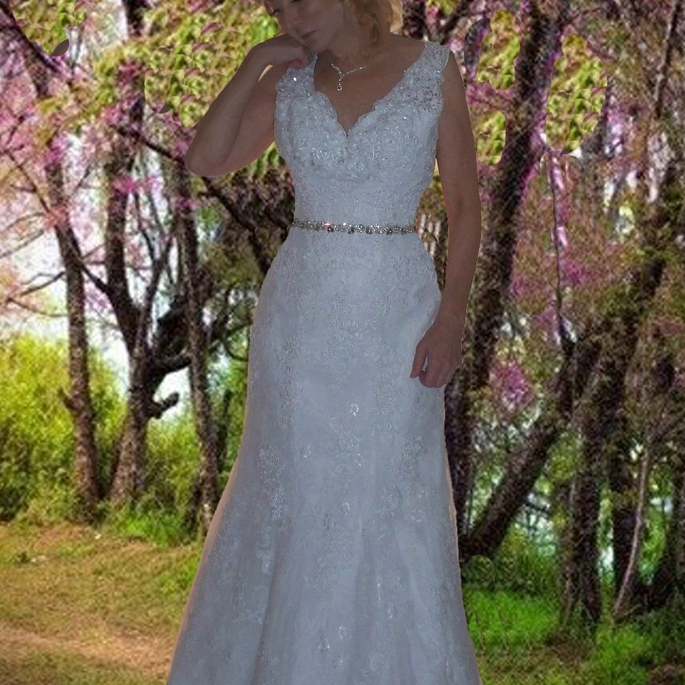 Maggie Sottero Wedding Dress Gown Size 8